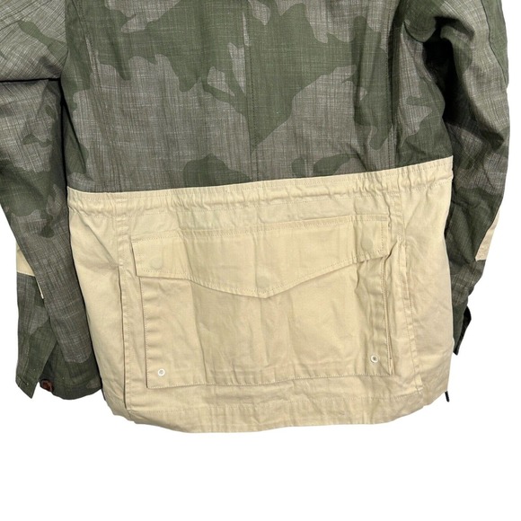 Marshall Artist‎ Waxed Cotton Hooded Jacket Simms Sigal Camo Lined Medium - Picture 12 of 16